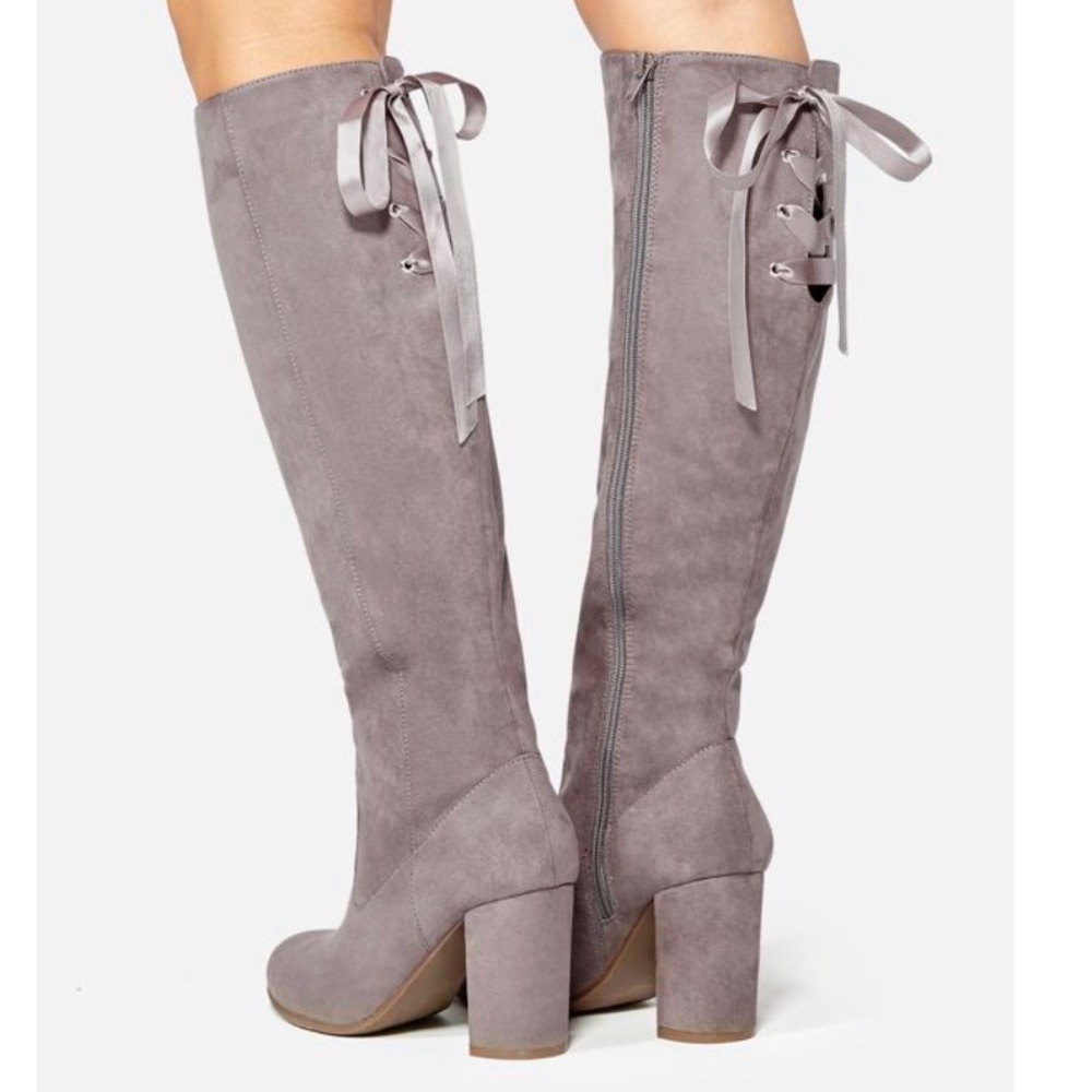 JustFab Bretta Heeled Boot